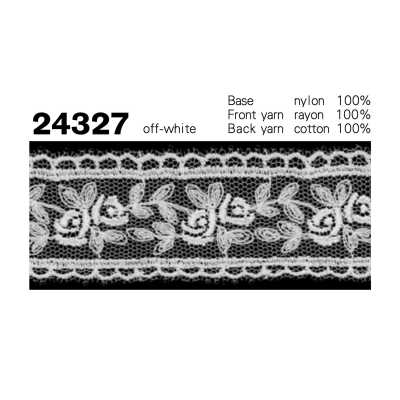 24327 细幅网纱蕾丝