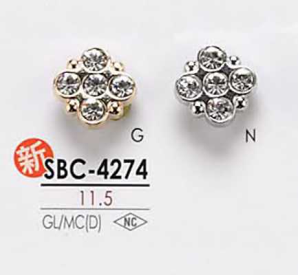 SBC4274 水晶石纽扣