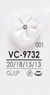 VC9732 染色用针卷水晶石纽扣