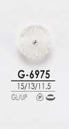 G6975 用于染色，粉红色卷曲状水晶石纽扣