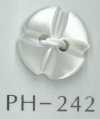 PH242 2孔花形贝壳纽扣