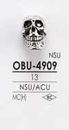 OBU4909 骷髅式金属纽扣