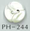 PH244 2孔花型贝壳纽扣