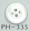 PH335 四眼双边贝壳纽扣