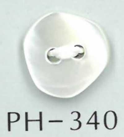PH340 2孔巴洛克贝壳纽扣