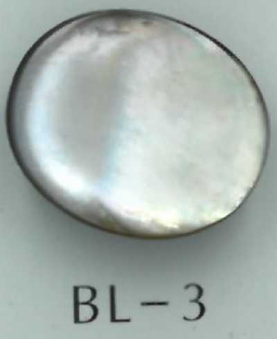 BL-3 椭圆有脚贝壳纽扣