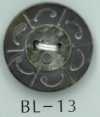 BL-13 四孔和风图案贝壳纽扣