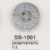 SB1001 黑蝶贝制 表面四孔纽扣