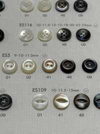 ES5 DAIYA BUTTONS纽扣聚酯纤维仿贝壳 Osaka Plastic Industries（DAIYA BUTTON） 更多图片