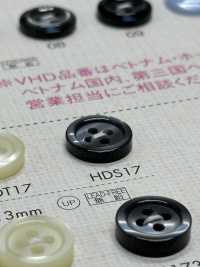 HDS17 DAIYA BUTTONS 防震超耐用""系列仿贝壳聚酯纤维纽扣" 大阪纽扣（DAIYA BUTTON） 更多图片