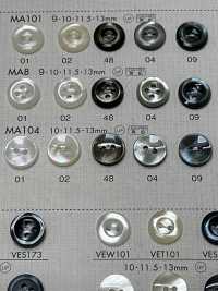 MA104 DAIYA BUTTONS纽扣聚酯纤维仿贝壳 Osaka Plastic Industries（DAIYA BUTTON） 更多图片
