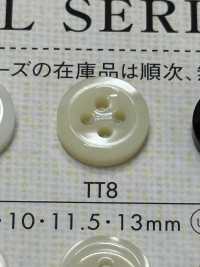 TT8 DAIYA BUTTONS纽扣聚酯纤维仿贝壳 大阪纽扣（DAIYA BUTTON） 更多图片