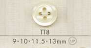 TT8 DAIYA BUTTONS 仿贝壳聚酯纤维纽扣