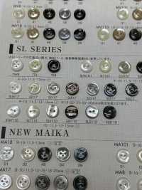 SLB17 DAIYA BUTTONS纽扣聚酯纤维仿贝壳 Osaka Plastic Industries（DAIYA BUTTON） 更多图片