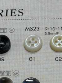 MS23 DAIYA BUTTONS纽扣聚酯纤维仿贝壳 Osaka Plastic Industries（DAIYA BUTTON） 更多图片