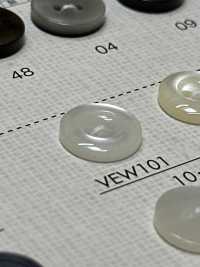 VEW101 DAIYA BUTTONS纽扣聚酯纤维仿贝壳 Osaka Plastic Industries（DAIYA BUTTON） 更多图片