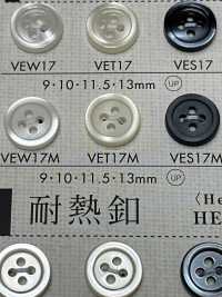 VES17M DAIYA BUTTONS纽扣聚酯纤维仿贝壳 Osaka Plastic Industries（DAIYA BUTTON） 更多图片