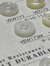 VEW173M DAIYA BUTTONS纽扣聚酯纤维仿贝壳 Osaka Plastic Industries（DAIYA BUTTON） 更多图片