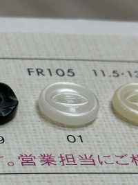 FR105 DAIYA BUTTONS纽扣聚酯纤维仿贝壳（猫眼） 大阪纽扣（DAIYA BUTTON） 更多图片