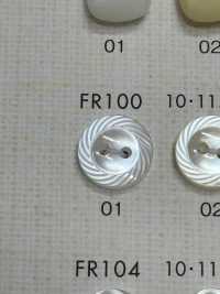 FR100 DAIYA BUTTONS纽扣聚酯纤维仿贝壳 Osaka Plastic Industries（DAIYA BUTTON） 更多图片
