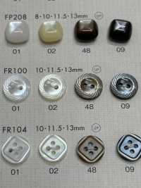 FR100 DAIYA BUTTONS纽扣聚酯纤维仿贝壳 Osaka Plastic Industries（DAIYA BUTTON） 更多图片