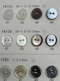 FR108 DAIYA BUTTONS纽扣聚酯纤维仿贝壳 Osaka Plastic Industries（DAIYA BUTTON） 更多图片