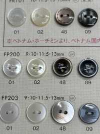 FP200 DAIYA BUTTONS纽扣聚酯纤维仿贝壳 大阪纽扣（DAIYA BUTTON） 更多图片