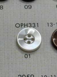 OPH331 DAIYA BUTTONS仿贝壳聚酯纤维纽扣 Osaka Plastic Industries（DAIYA BUTTON） 更多图片