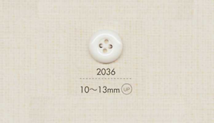 2036 DAIYA BUTTONS 四孔聚酯纤维纽扣