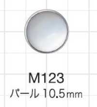 M123 珍珠上部零件针织钩标准型10.5mm[四合扣/气眼扣] Morito（MORITO） 更多图片
