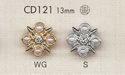 CD121 水钻珠饰纽扣