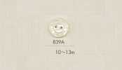 839A DAIYA BUTTONS 两孔仿贝壳聚酯纤维纽扣（花纹）