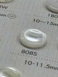 808S DAIYA BUTTONS 两孔纽扣聚酯纤维仿贝壳 Osaka Plastic Industries（DAIYA BUTTON） 更多图片
