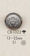 CB1022 金属 夹克用 银色 纽扣