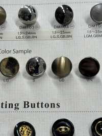 DM100 简洁大方的金属纽扣 Osaka Plastic Industries（DAIYA BUTTON） 更多图片