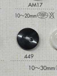 449 DAIYA BUTTONS 两孔水牛风格聚酯纤维纽扣 Osaka Plastic Industries（DAIYA BUTTON） 更多图片