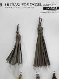 SIC-8863 麂皮流苏2mm[缎带、带、绳子] 新道良質（SIC） 更多图片