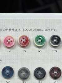 OPS141 彩色4纽扣聚酯纤维纽扣 Osaka Plastic Industries（DAIYA BUTTON） 更多图片