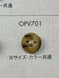 OPV701 适用于衬衫和夹克的布法罗风格聚酯纤维纽扣 Osaka Plastic Industries（DAIYA BUTTON） 更多图片