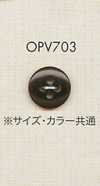 OPV703 简约 优雅 衬衫・女式衬衫用 四孔聚酯纤维纽扣