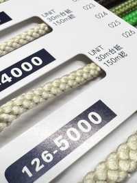 126-4000 DCI聚酯纤维江户绳子（圆形线）约 5 毫米[缎带、带、绳子] DARIN 更多图片