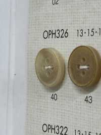 OPH326 优雅的 4 孔聚酯纤维纽扣 Osaka Plastic Industries（DAIYA BUTTON） 更多图片