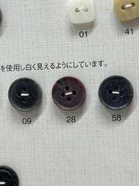 OPH326 优雅的 4 孔聚酯纤维纽扣 Osaka Plastic Industries（DAIYA BUTTON） 更多图片