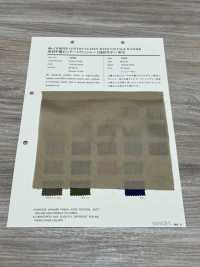 1232 晒干的老式水洗加工CM80缎纹宽幅[面料] VANCET奔时代 更多图片