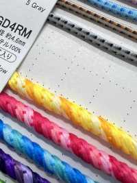 GD4-RM 渐变绳子4.6MM[缎带、带、绳子] Cordon 更多图片