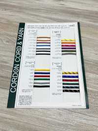 QR-400G 聚酯纤维4片式花纹绳子4MM[缎带、带、绳子] Cordon 更多图片