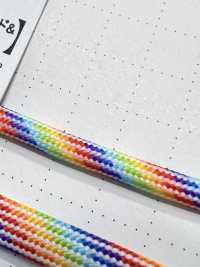 RBW-01R(S) 彩虹绳子4MM[缎带、带、绳子] Cordon 更多图片