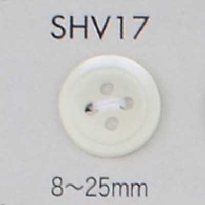 SHV17 四孔带边贝壳纽扣