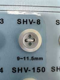 SHV8 4 孔镶边贝壳纽扣 Osaka Plastic Industries（DAIYA BUTTON） 更多图片