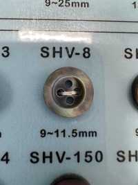 SHV8 4 孔镶边贝壳纽扣 Osaka Plastic Industries（DAIYA BUTTON） 更多图片